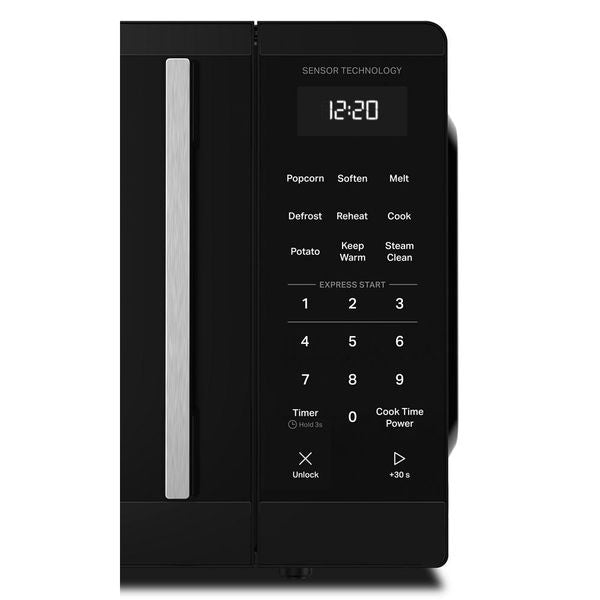 1.1 Cu. Ft. Countertop Microwave With Sensor Cooking, 1000 Watt - Black