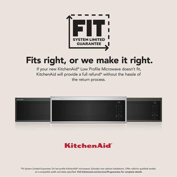 Smart Low Profile Microwave Hood Combination With Dual Fan Ventilation - Juniper