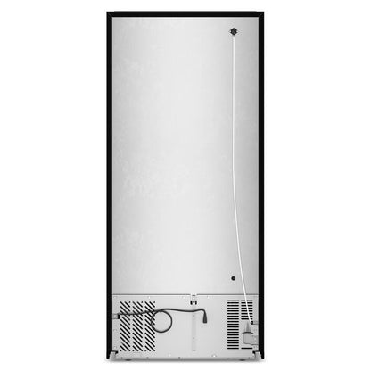 Whirlpool 28" Wide Top Freezer Refrigerator With Total Coverage Cooling, 14.3 Cu. Ft., Electronic Temperature Controls - Black