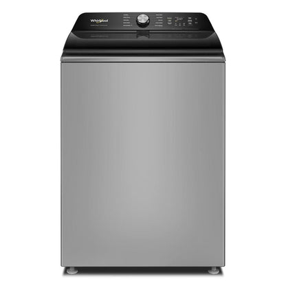 5.2 - 5.3 Cu. Ft. Smart Top Load Washer With The Removable Agitator - Radiant Silver