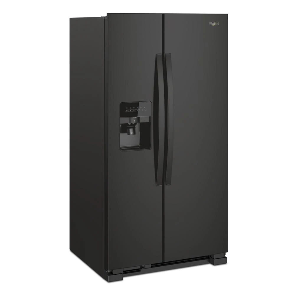 33" Wide Side-By-Side Refrigerator, 21 Cubic Feet