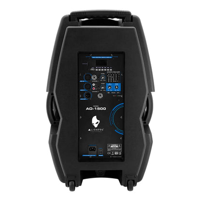 AlienPro - 15" Omega 5,000W Bluetooth Speaker - Black