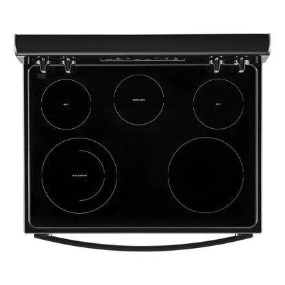 5.3 Cubic Feet Whirlpool Metal Electric Range With Frozen Bake Technology - Black