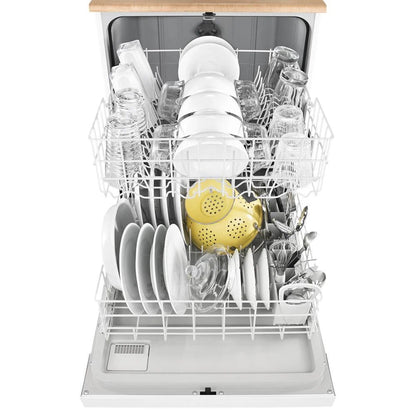 26.5" Depth Heavy-Duty Dishwasher With 1-Hour Wash Cycle - White