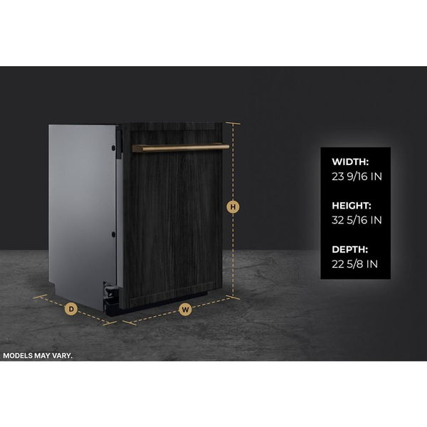24" Panel-Ready Fully Integrated Dishwasher With 3rd Level Rack With Wash