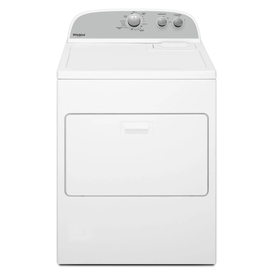 7.0 Cubic Feet Top Load Electric Dryer With Autodry Drying System - White