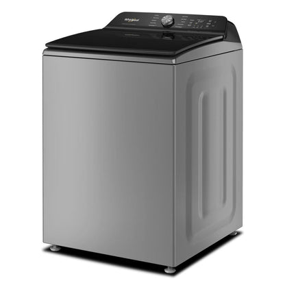 5.2 - 5.3 Cu. Ft. Smart Top Load Washer With The Removable Agitator - Radiant Silver