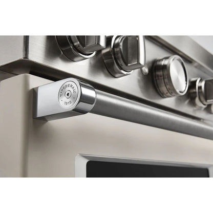 30'' Smart Commercial-Style Dual Fuel Range With 4 Burners - Milkshake