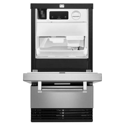 18" Automatic Ice Maker With Printshield Finish - Stainless Steel With PrintShield Finish