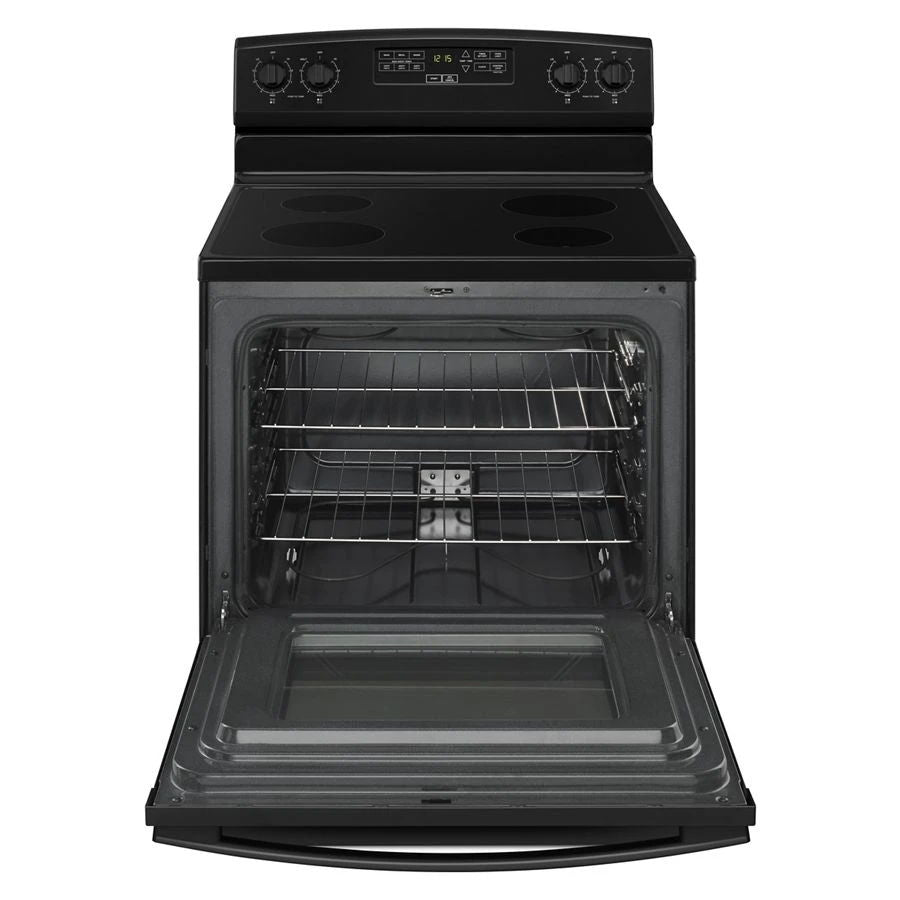 30" Electric Range With Extra-Large Oven Window And Bake Assist Temps - Black