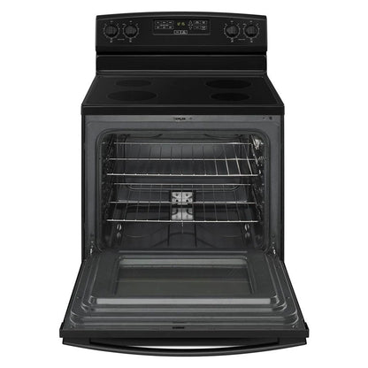 30" Electric Range With Extra-Large Oven Window And Bake Assist Temps - Black