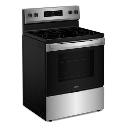 30" Electric Range With No Preheat Mode And Steam Clean