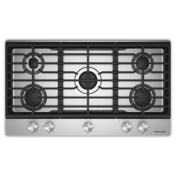 KitchenAid 36" Gas Cooktop With 5 Versatile Burners