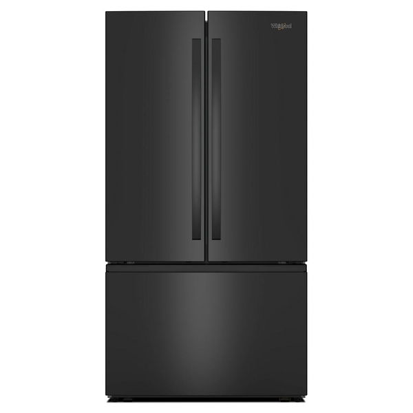 36" French Door Refrigerator With Ice Maker - 31 Cu. Ft. - Black