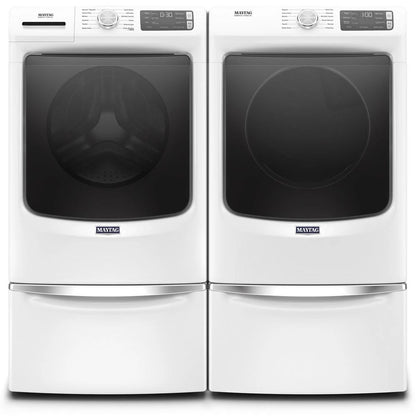 Front Load Electric Dryer With Extra Power And Quick Dry Cycle - 7.3 Cubic Feet - White