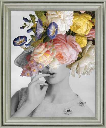 Bloom Veil - 28" x 34" Framed Wall Art
