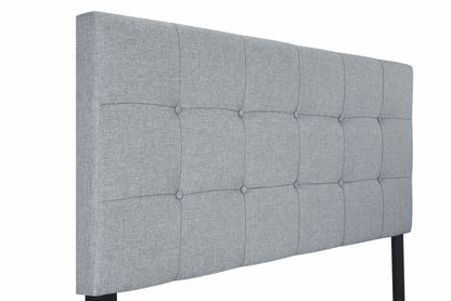 Florence - King Bed - Gray