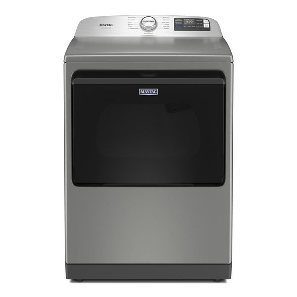 7.4 Cu. Ft. Pet Pro Top Load Electric Dryer With Extra Power And Sanitize Cycle - Classic SIlver