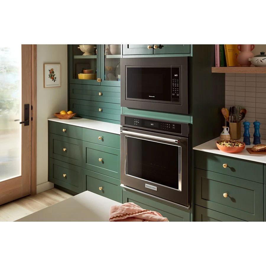 30" Trim Kit For 2.2 Cubic Feet Countertop Microwave - Black Stainless Steel With PrintShield Finish