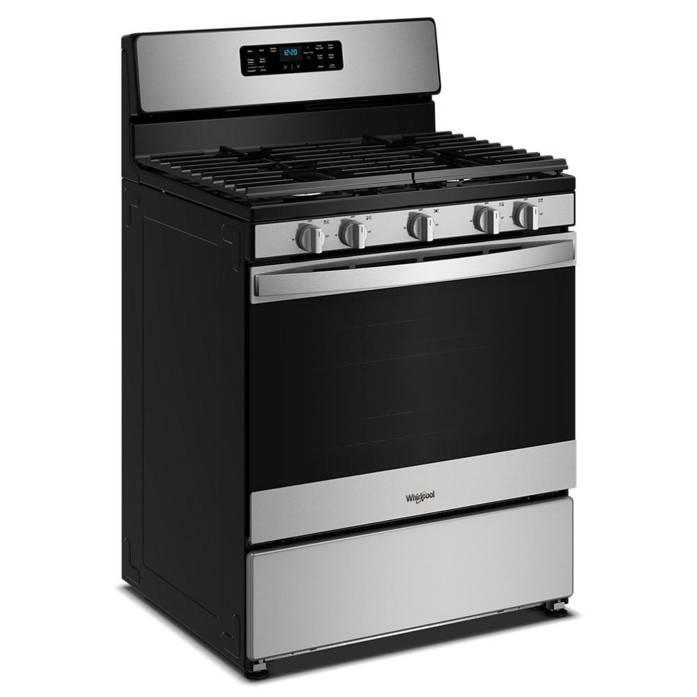 30" Gas Range With Crispy Mode And Griddle Zone - Stainless Steel