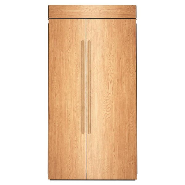 25.5 Cu. Ft. 42" Built-In Panel-Ready Side-By-Side Refrigerator With Platinum Interior