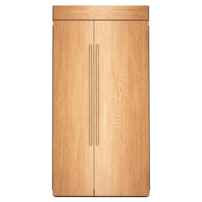 25.5 Cu. Ft. 42" Built-In Panel-Ready Side-By-Side Refrigerator With Platinum Interior