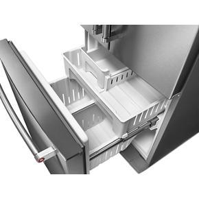 20 Cubic Feet 30" Width Standard Depth French Door Refrigerator With Interior Dispense