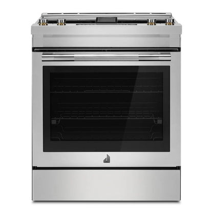 Rise 30" Electric Downdraft Slide-In Range - Stainless Steel