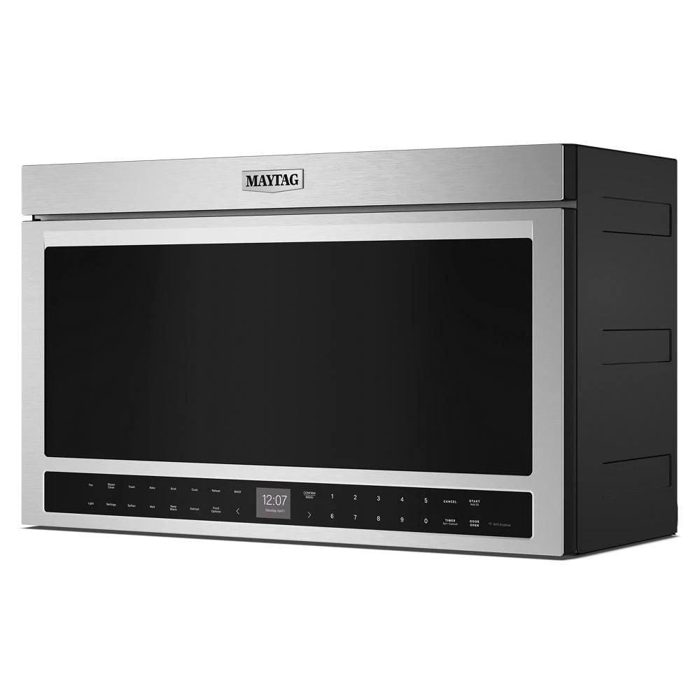 Flush Mount Microwave-Toaster Oven Combo, 1.1 Cubic Feet - Fingerprint Resistant Stainless Steel