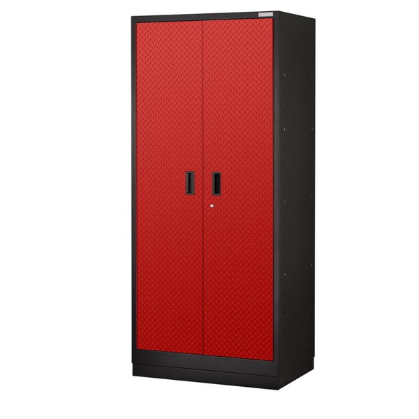 Premier Pre-Assembled 84" Tall Cabinet - Red Tread
