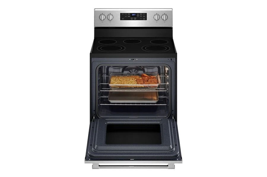 Electric Range With Air Fryer And Basket - 5.3 Cubic Feet