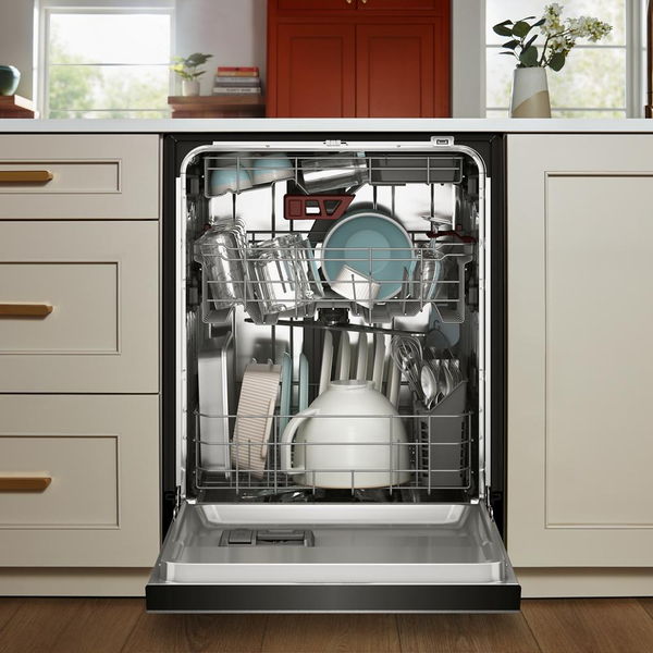 KitchenAid Third Level Jet Rack Dishwasher With 40+ Total Wash Jets In Printshield Finish, 41 dBA
