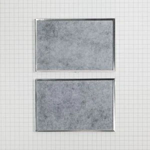Range Hood Charcoal Filters (Two Charcoal Filters, 16" Length x 6" Width x 2" Height)
