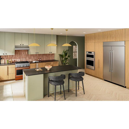 30" Smart Electric Combo Wall Oven With Assisted Cooking Modes, Backlit Knobs - Printshield Finish