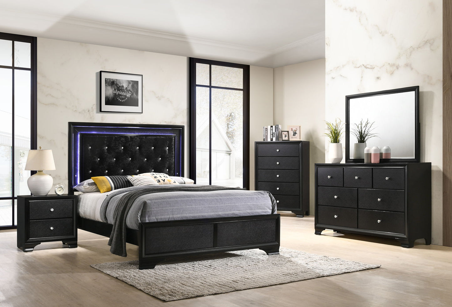 Micah - Dresser - Black