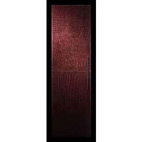 Croc 24" Cuts By JennAir Leather Panel - Red Croc