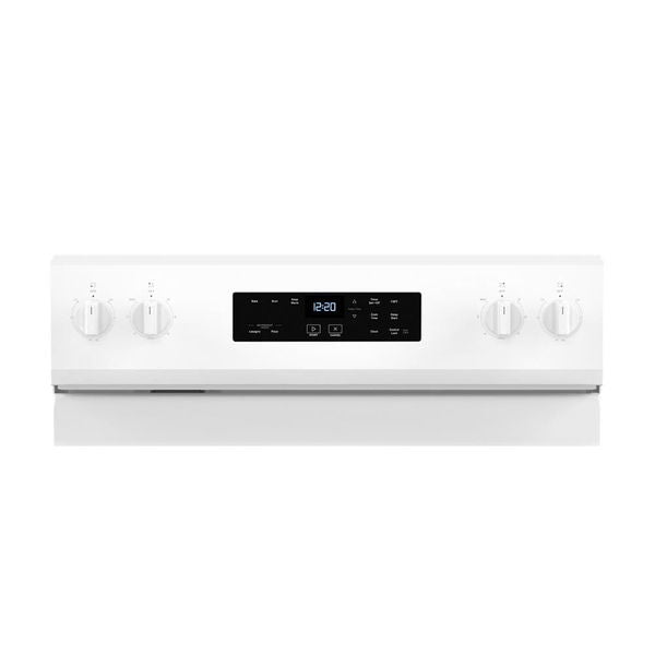 30" Electric Range With No Preheat Mode - White