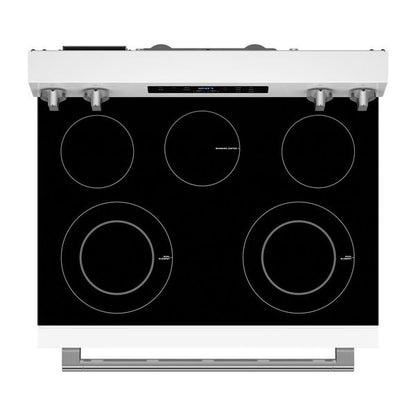 30" Wide Electric Range With Steam Clean - 5.3 Cu. Ft. - White