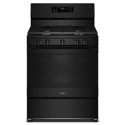 30" Gas Range With Crispy Mode And Griddle Zone - Black