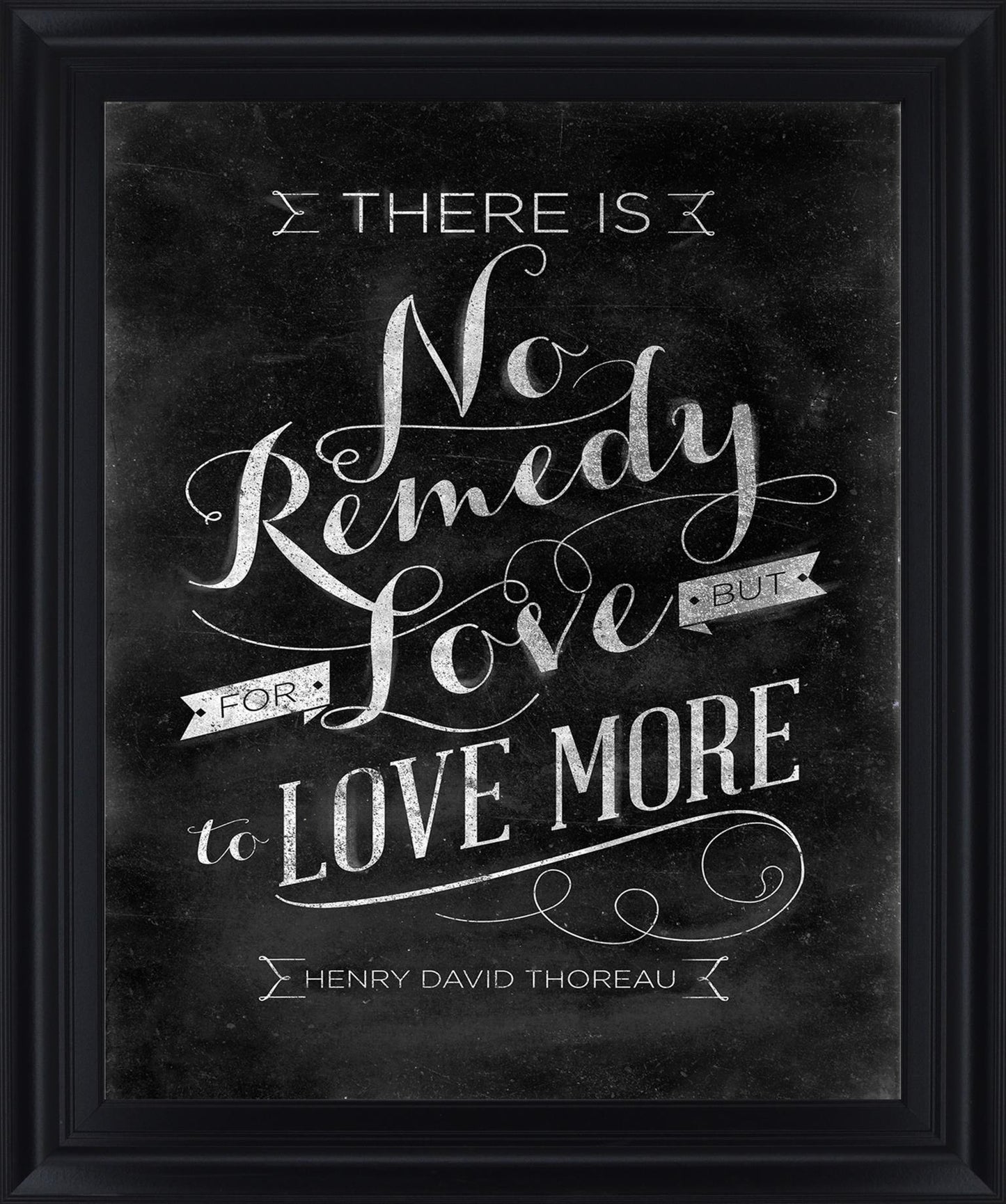 Chalk Wisdom - 28" x 34" Framed Wall Art