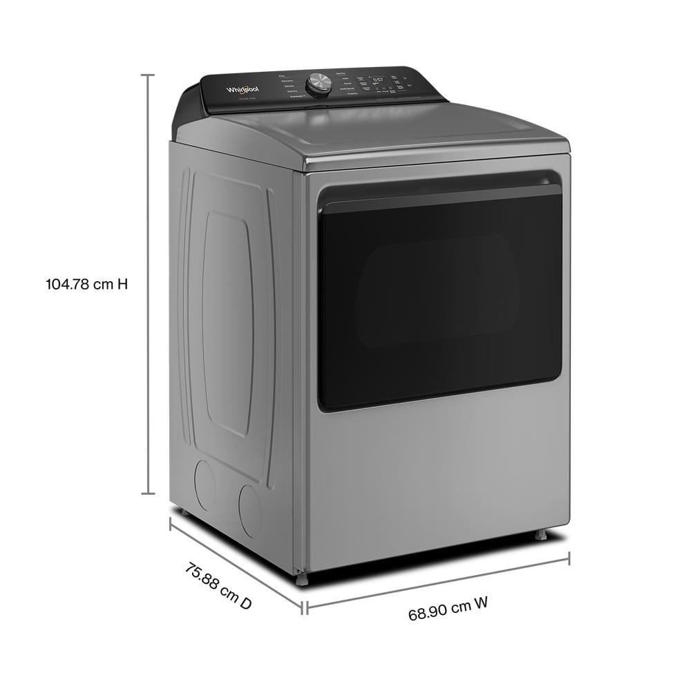 7.5 Cu. Ft. Smart Electric Dryer With Steam Iron And Ai Dry - Radiant Silver