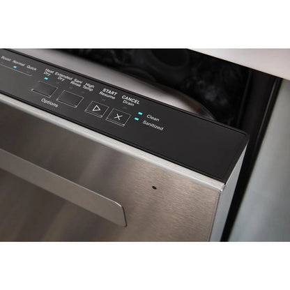 24" Dishwasher With Boost Cycle And Triple Filtration Wash, 55Dba - White