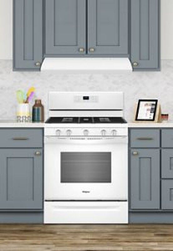 30" Range Hood With The Fit System With Grease Filter - White
