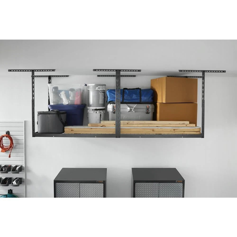Overhead Gearloft Storage Rack 2 X 8 Feet - Hammered Granite