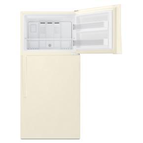 30" Wide Top Freezer Refrigerator, 19 Cubic Feet - Beige