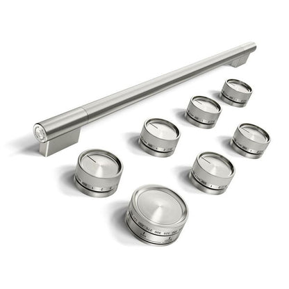 Stainless Steel Handle And Knob Hardware Accessory Kit For KitchenAid 36" Commercial-Style Induction Range