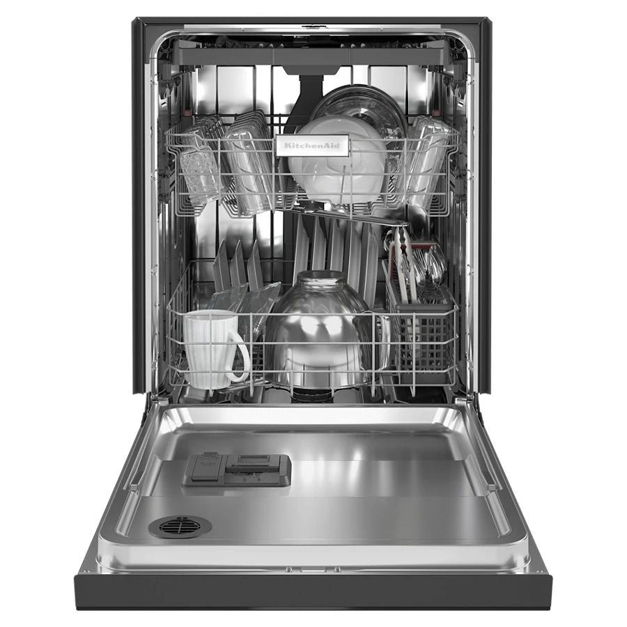 Third Level Utensil Rack Dishwasher With 30+ Total Wash Jets, 39 dBA - Black