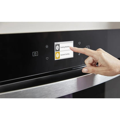 4.3 Cubic Feet Single Wall Oven With Air Fry When Connected - Black