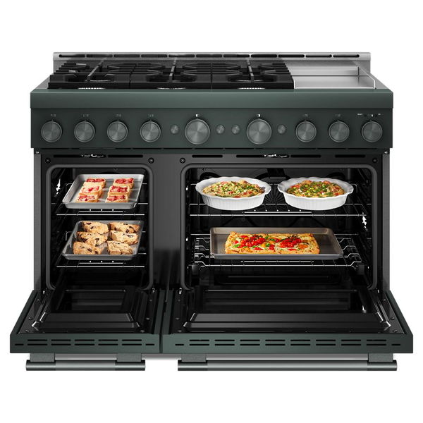 KitchenAid 48" 6 Burner Commercial-Style Gas Range With Griddle - Juniper