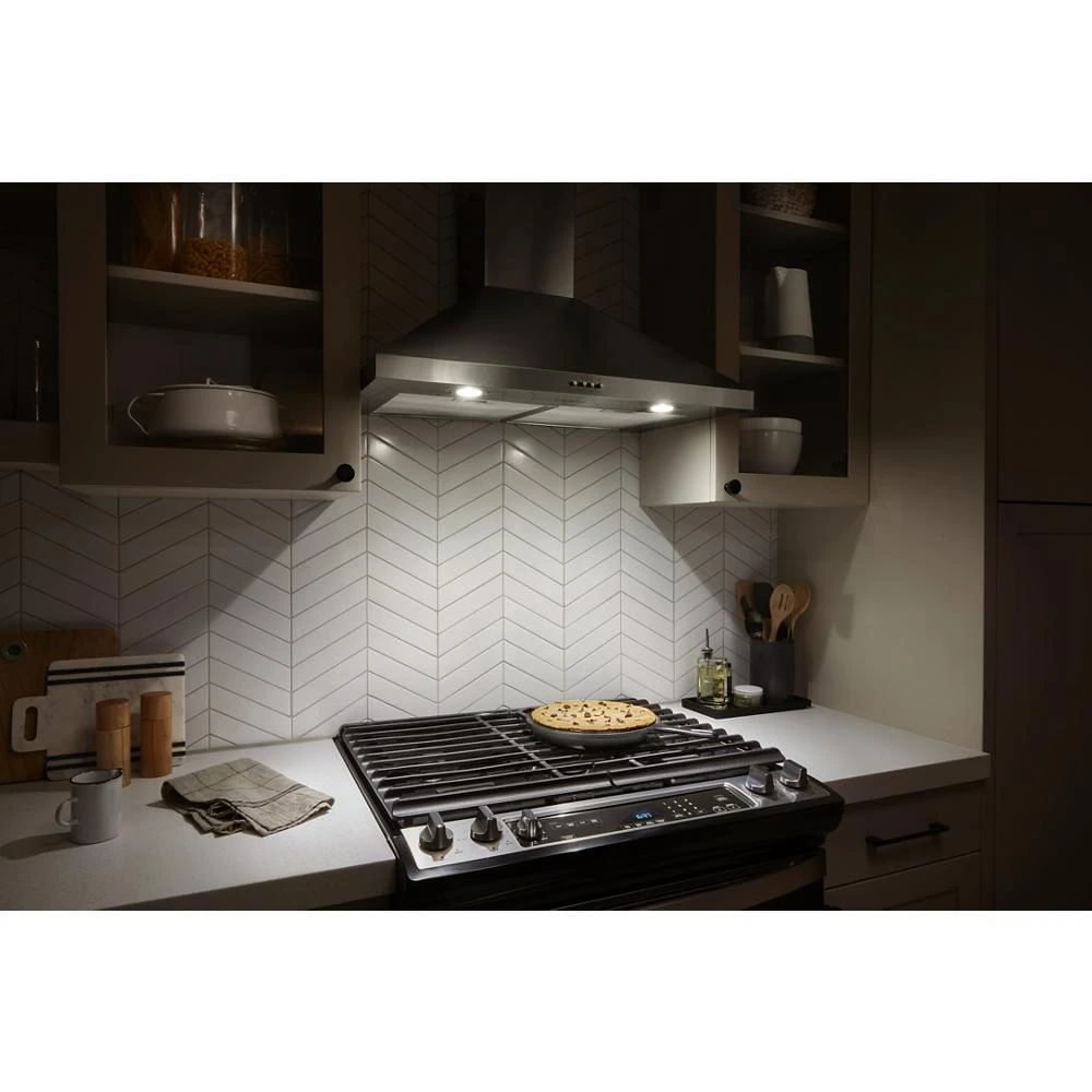 ENERGY STAR Certified 30" Chimney Wall Mount Range Hood